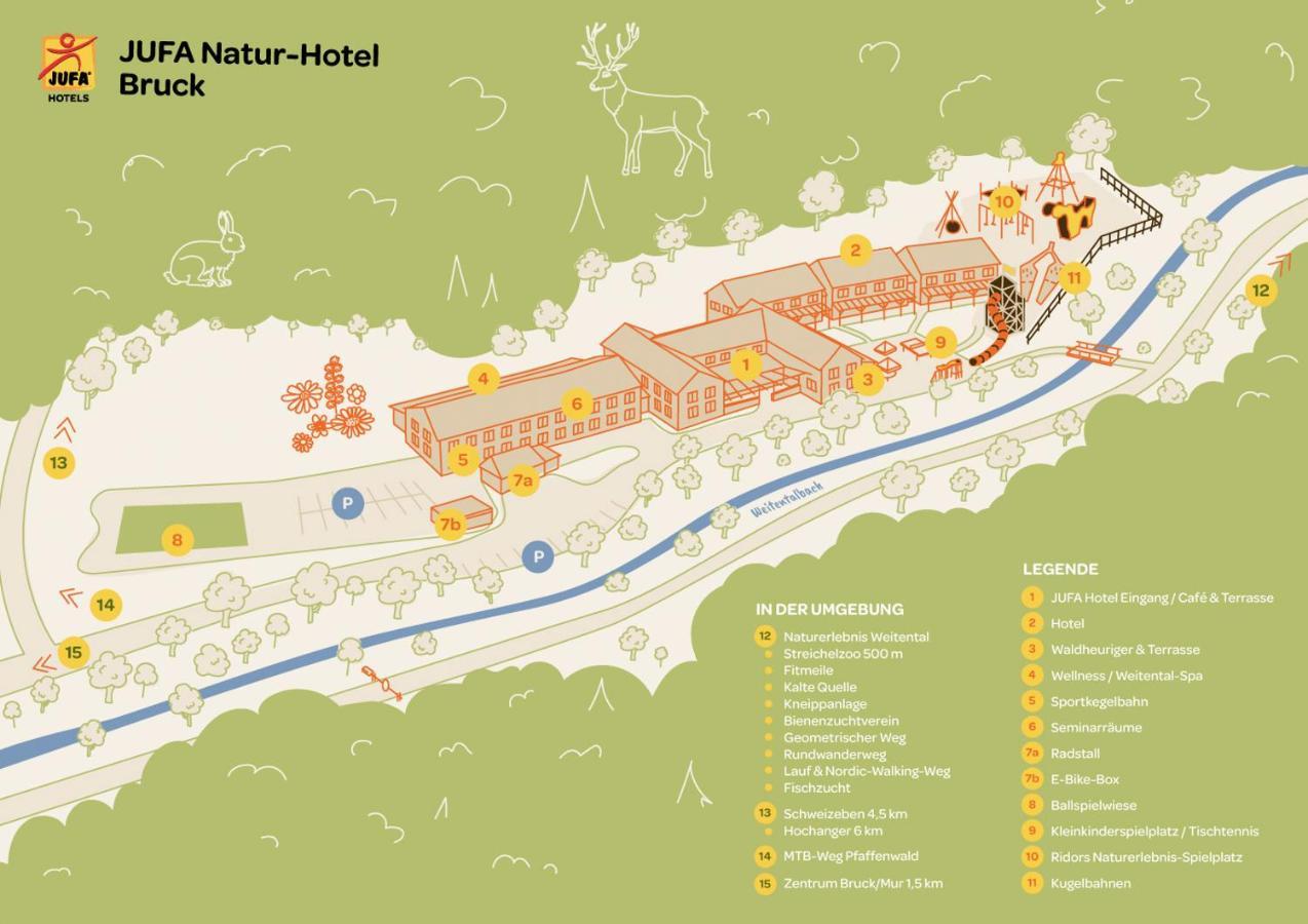 Jufa Hotel Bruck An Der Mur - Im Weitental Dış mekan fotoğraf